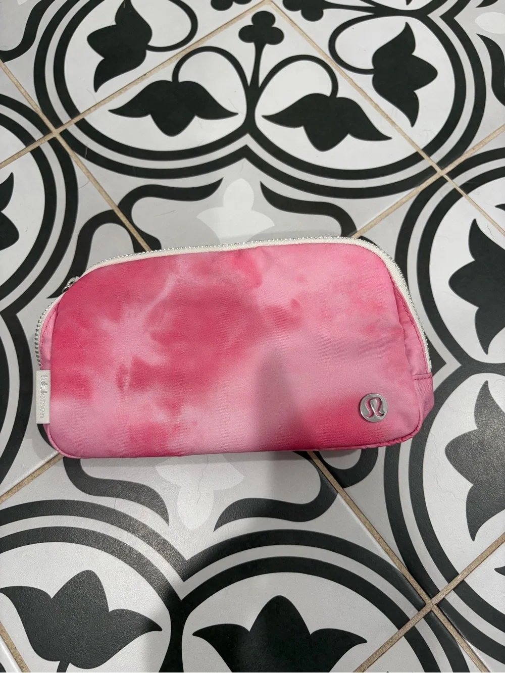 lululemon athletica Pink Tie-Dye Cosmetic Pouch